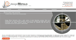Desktop Screenshot of dmetalsfab.com